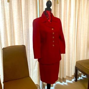 Woman suits with extra skirts